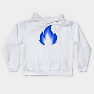 Blue flame Kids Hoodie